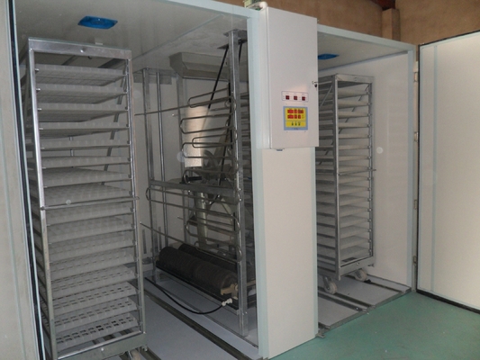 주문 상업적 싱글 스테이지 인큐베이터 알 부화 기계 20000 알 5.7 kw online manufacture