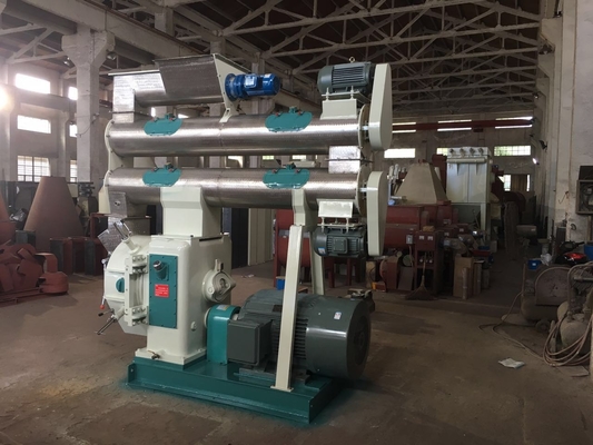 주문 160 kw 20번째 고리형 형타 목제 펠릿 공장 닭고기 생선 축우 식량 공급 성형기 online manufacture