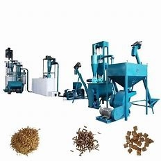 주문 장식적 플로팅 피쉬 공급 팰릿기 가금 사료 6t/h online manufacture